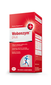 Wobenzym® Plus 120 Tablets by Mucos Pharma