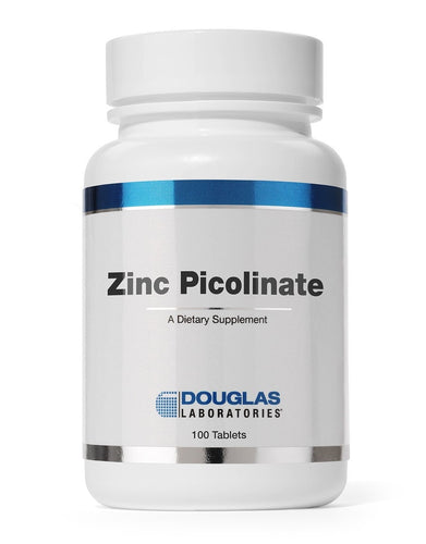 Zinc Picolinate by Douglas Laboratories 20mg 100 Tablets