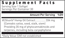 Hemp Max with VESIsorb by Douglas Laboratories 30 softgels