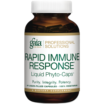 Rapid Immune Response by Gaia Herbs 40 Liquid-Filled Capsules