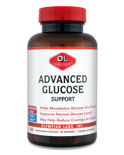 Advanced Glucose Support 502 Mg By Olympian Labs - 60 CP