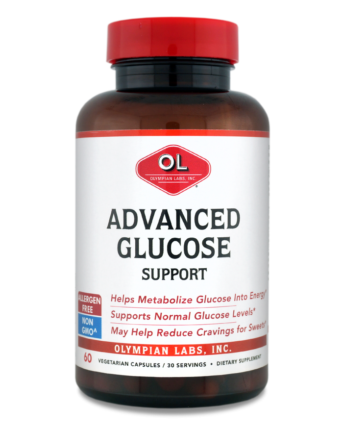 Advanced Glucose Support 502 Mg By Olympian Labs - 60 CP