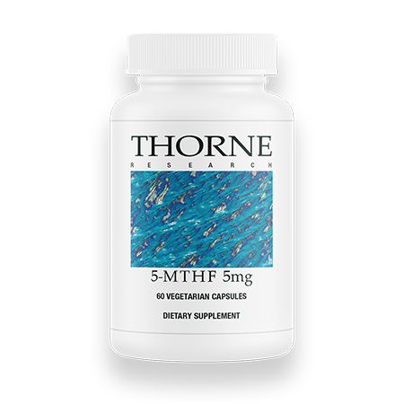 5-MTHF 5mg - 60 Count By Thorne Research