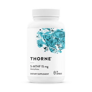 5-MTHF 15mg by Thorne Research 30 capsules (best by date: November 2018)