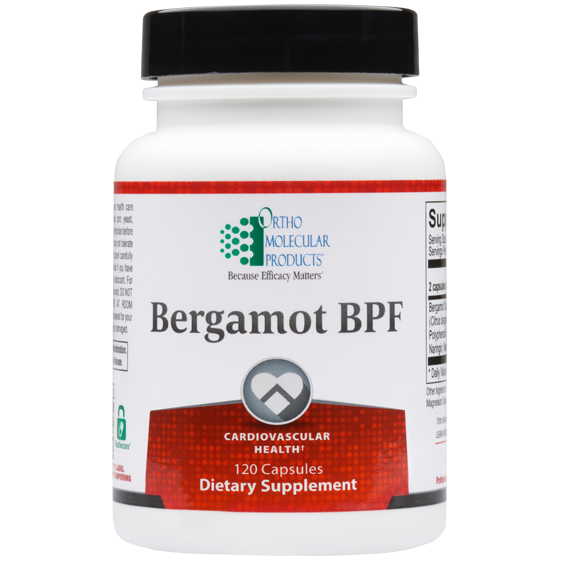 Bergamot BPF by Ortho Molecular 120 Capsules