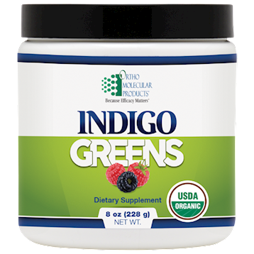 Indigo Greens Powder by Ortho Molecular 30 servings