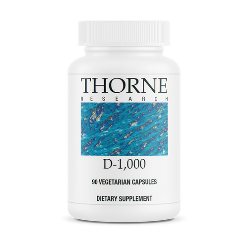 D-1000 by Thorne Research 1,000 iu 90 Count