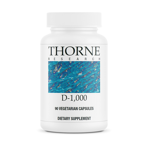 D-1000 by Thorne Research 1,000 iu 90 Count