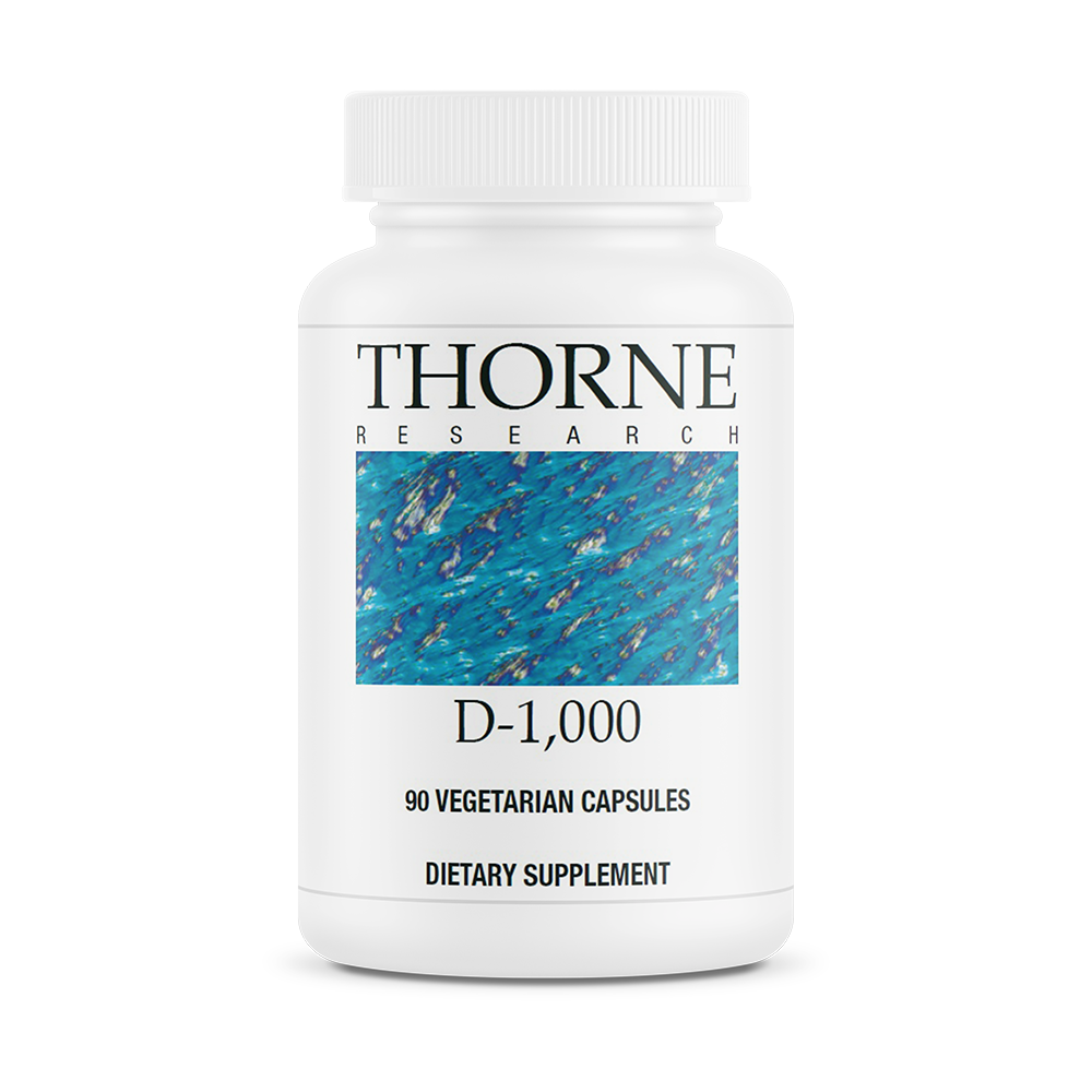 D-1000 by Thorne Research 1,000 iu 90 Count