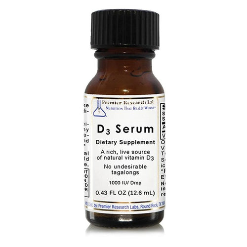 D3 Serum 1000 IU By Premier Research Labs 0.43 oz ( 12.6 ml )