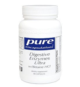 Digestive Enzymes Ultra w/Betaine HCl - 90 capsules by Pure Encapsulations