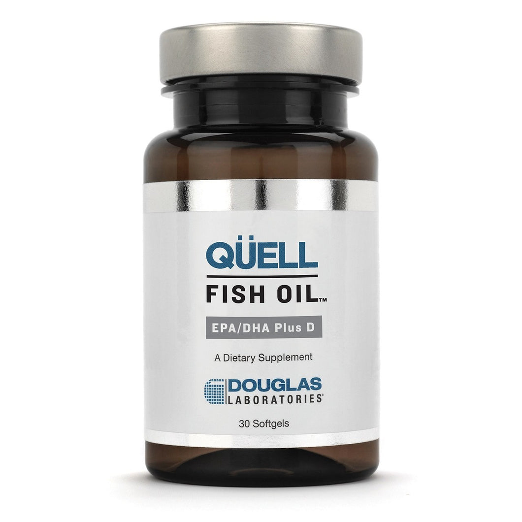 QUELL Fish Oil® EPA/DHA Plus D (30 count) by Douglas Laboratories