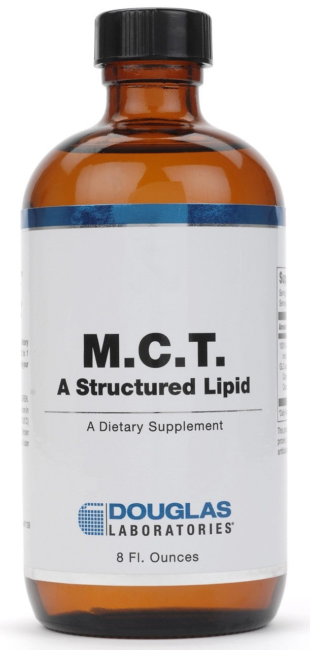 M.C.T. A Structured Lipid by Douglas Laboratories 8 Fluid Ounces