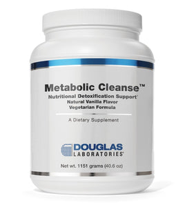 Metabolic Cleanse Nutritional Detoxification Support Formulated with SEACURE Natural Vanilla Flavor by Douglas Laboratories 1181 Grams