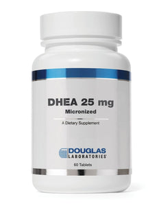 DHEA 25 mg Micronized by Douglas Laboratories 60 Tablets