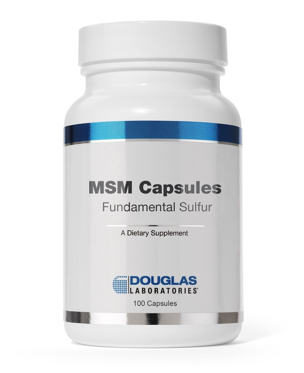 MSM Capsules Fundamental Sulfur by Douglas Laboratories 100 Capsules