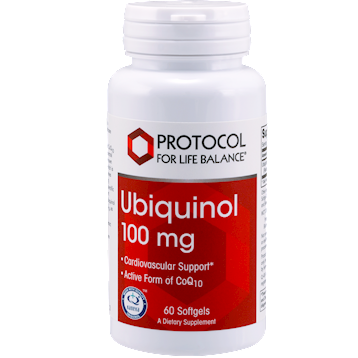 Ubiquinol 100 mg by Protocol for Life Balance 60 softgels