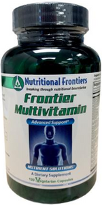 Frontier Multivitamin by Nutritional Frontiers 120 Vege Capsules