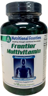 Frontier Multivitamin by Nutritional Frontiers 120 Vege Capsules