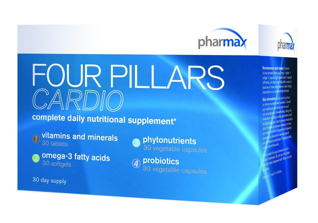 Four Pillars Cardio - 30 day pack By Pharmax