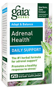 Adrenal Health® Daily Support By Gaia Herbs 60 ct