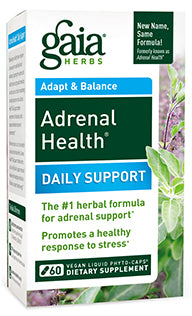 Adrenal Health® Daily Support By Gaia Herbs 60 ct