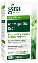 Ashwagandha Root By Gaia Herbs (Professional Solutions) 120 Capsules