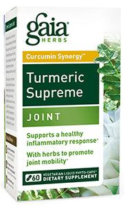 Turmeric Supreme Joint By Gaia Herbs 60 Capsules