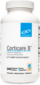 Corticare B by Xymogen 240 capsules (Best By Date: February 2019)