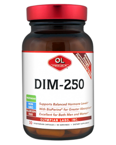 DIM 250 Mg By Olympian Labs - 30 Capsules