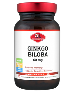 Ginkgo Biloba 60 Mg By Olympian Labs - 60 Capsules