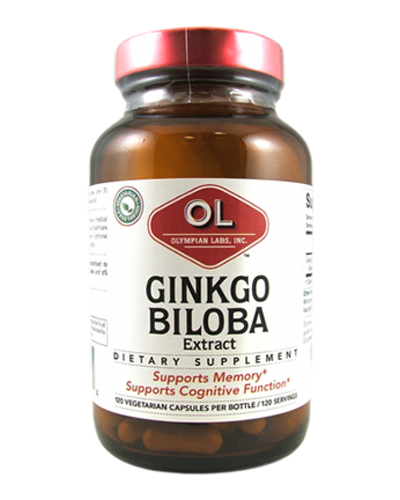 Ginkgo Biloba 60 Mg By Olympian Labs - 120 Capsules