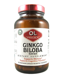 Ginkgo Biloba 60 Mg By Olympian Labs - 120 Capsules