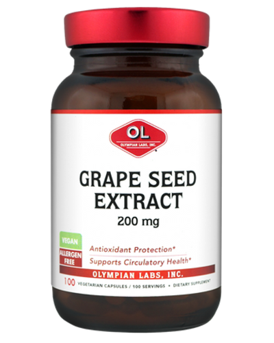 Grape Seed Extract 200 Mg By Olympian Labs - 100 Capsules