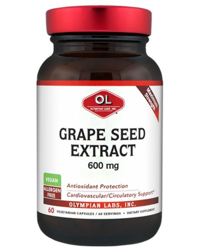 Grape Seed Extract 600 Mg By Olympian Labs - 60 Capsules