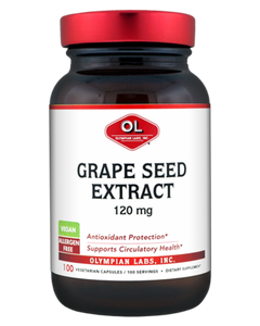 Grape Seed Extract 120 Mg By Olympian Labs - 100 Capsules