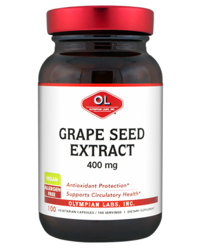 Grape Seed Extract 400 Mg By Olympian Labs - 100 Capsules