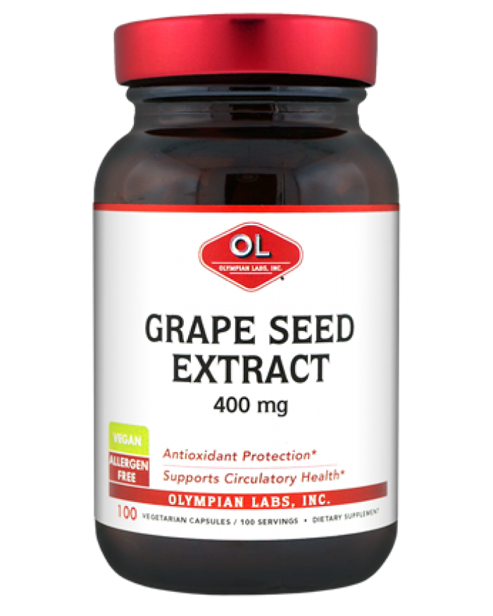 Grape Seed Extract 400 Mg By Olympian Labs - 100 Capsules