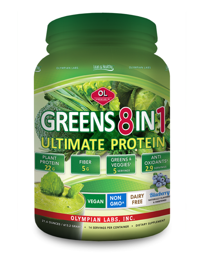 Greens 8 In 1  Ultimate 39 G By Olympian Labs - 518 GM