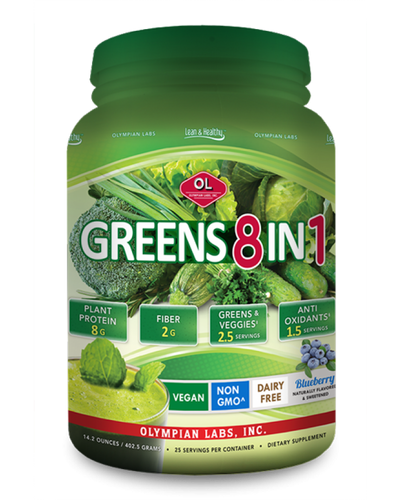 Greens Protein 8 & 1 15 G By Olympian Labs - 365 GM