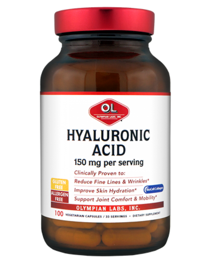 Hyaluronic Acid 150 Mg By Olympian Labs - 100 CP