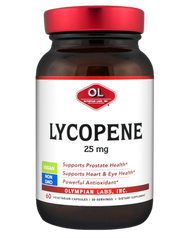 Lycopene 25 Mg By Olympian Labs  60 capsules (Best By Date: June 2019)