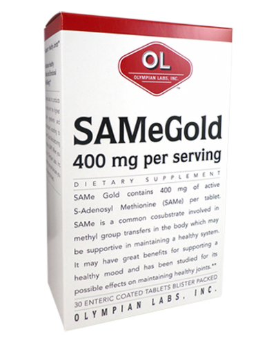 Same Gold 400 Mg By Olympian Labs - 30 TB