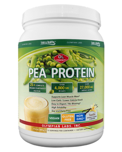 Pea Protein Vanilla Small 25 G By Olympian Labs - 494 GM