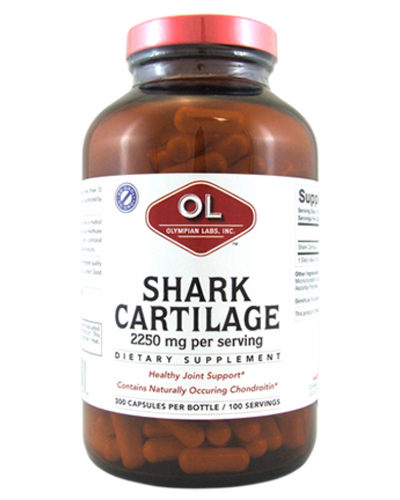 Shark Cartilage 2 G By Olympian Labs - 300 CP