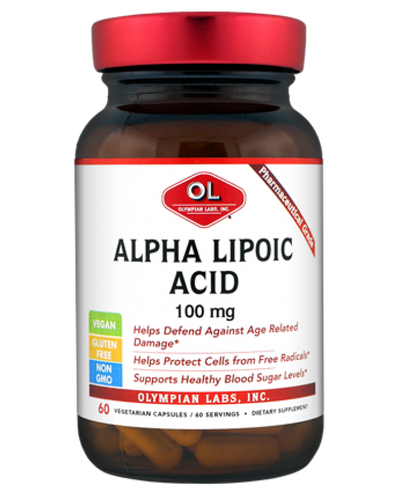 Alpha Lipoic Acid 100 Mg By Olympian Labs - 60 Capsules