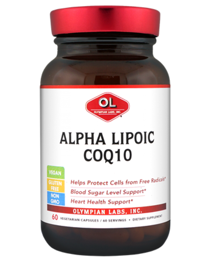 Alpha Lipoic Coq10 200 Mg By Olympian Labs - 60 Capsules