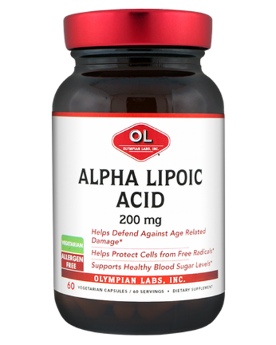 Alpha Lipoic Extra 200 Mg By Olympian Labs - 60 Capsules