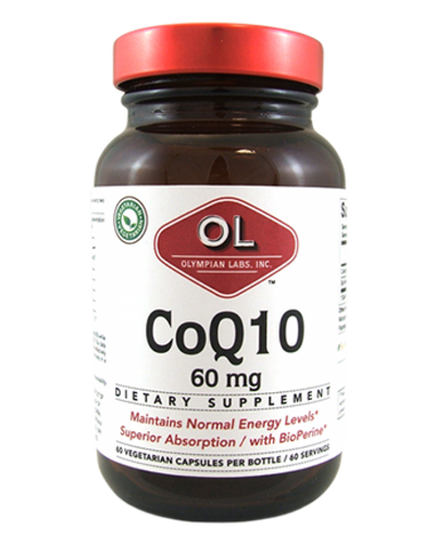 Coq10 60 Mg By Olympian Labs - 60 Capsules