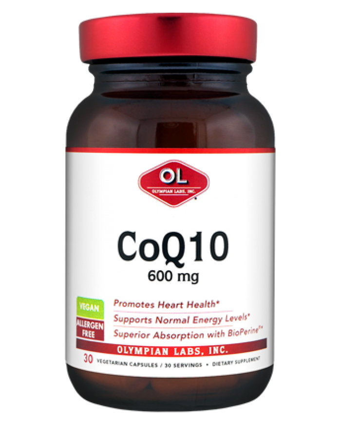 Coq10 600 Mg By Olympian Labs - 30 Capsules